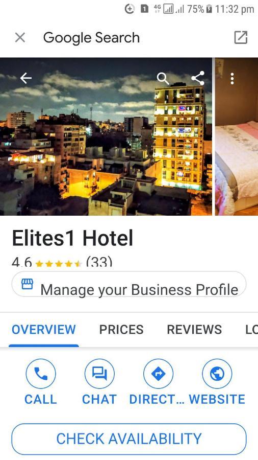 Hotel Elites 1 Alexandria Exterior foto